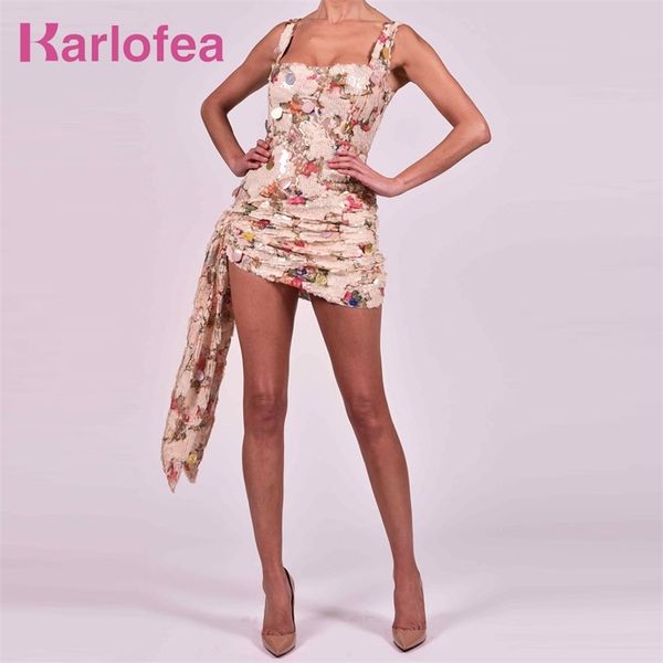 

karlofea office lady slim wrap dresses ruched glitter sequined club night party wear chic draped gorgeous outfits sundress t200707, Black;gray