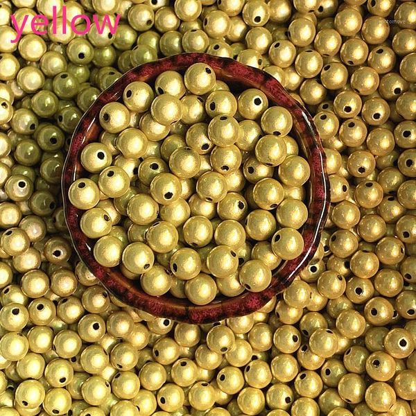

other 6mm 8mm 3d shining dream acrylic round spacer beads for jewelry making diy #021