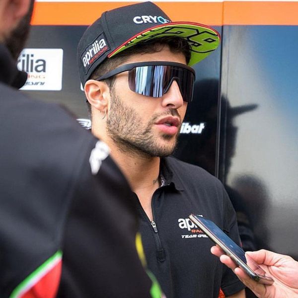 

sunglasses 2021 fashion tr90 windproof sport polarized men brand mirror oversized flat goggle driving sun glasses for male, White;black