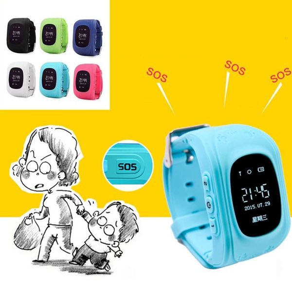 

q50 children's gps positioning watch, sos smart wristband with remote contjk