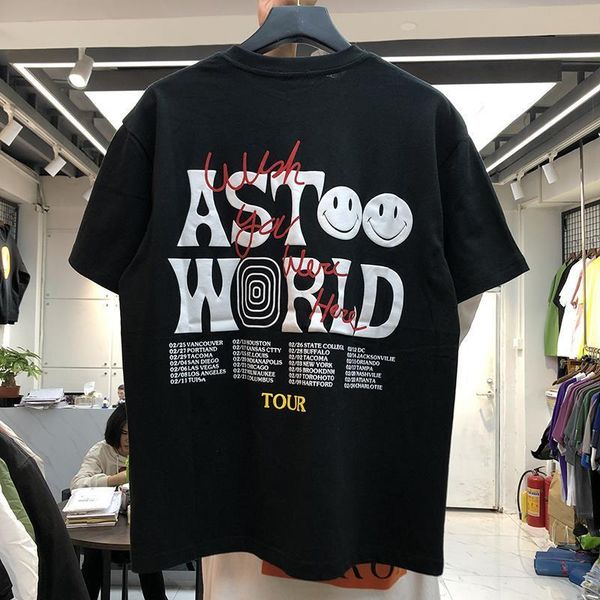 

new 2020 мужчины travis scott astroworld t футболки футболка хип-хоп скейтборд улица хлопок футболки tee top kenye s-xxl n222, White;black