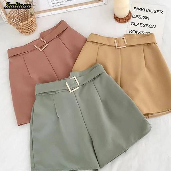 

women's shorts smlinan 2021 summer high waist black short women fashion casual harajuku hopants female streetwear ladies shorts1, White;black