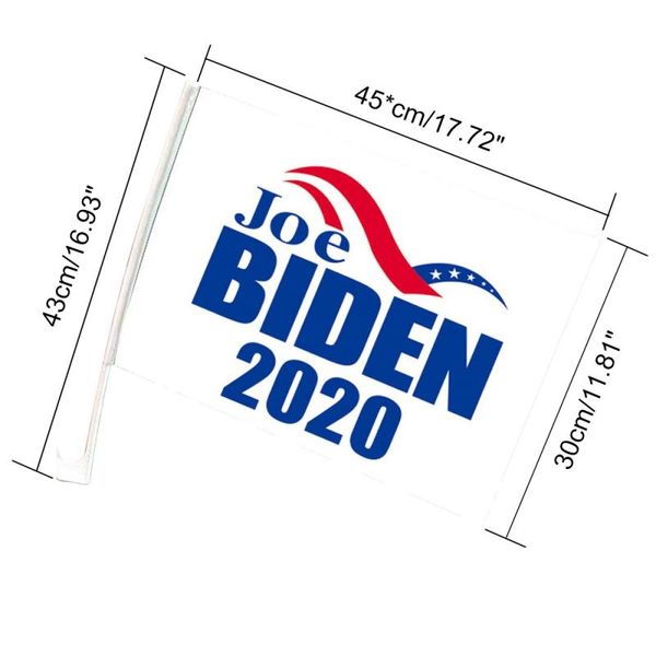 

байден в помещении на открытом воздухе декор 2020 flagflag 12 x18 дюйма для окна клип автомобиля флаг (с флага полюса) wmttmg lottery2010