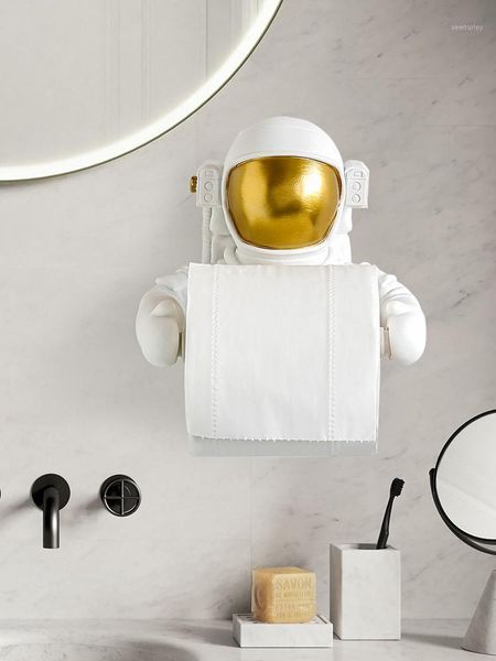 

tissue boxes & napkins astronaut wall-mounted box household paper living room kitchen bathroom upside down punch-storage1