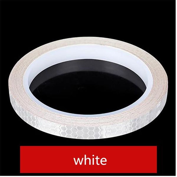 

1pc 8 meter car styling reflective stripe tape motorcycle bike body rim wheel stripe tape stickers decorative blue red yellow h jlllwn