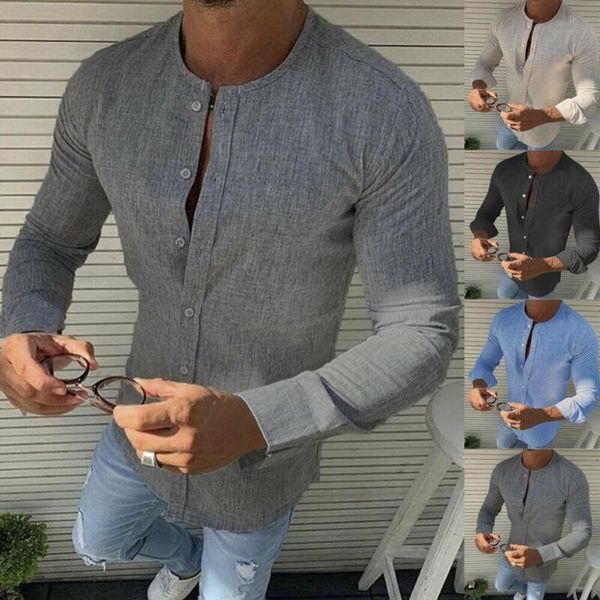 

men's casual shirts slim fit v neck long sleeve muscle, White;black