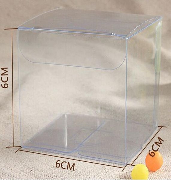 

pvc clear box 60x60x60mm candy package plassick box пользовательский размер логотипа moq 1000 pcs logo стоимость extra bbycvf soof