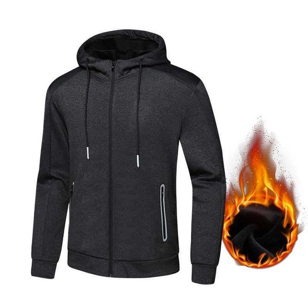 

2019 new outdoor fleece men soft shell jacket windproof thermal breathable coat camping hiking fishing outdoor sports jacket q1208, Black;brown