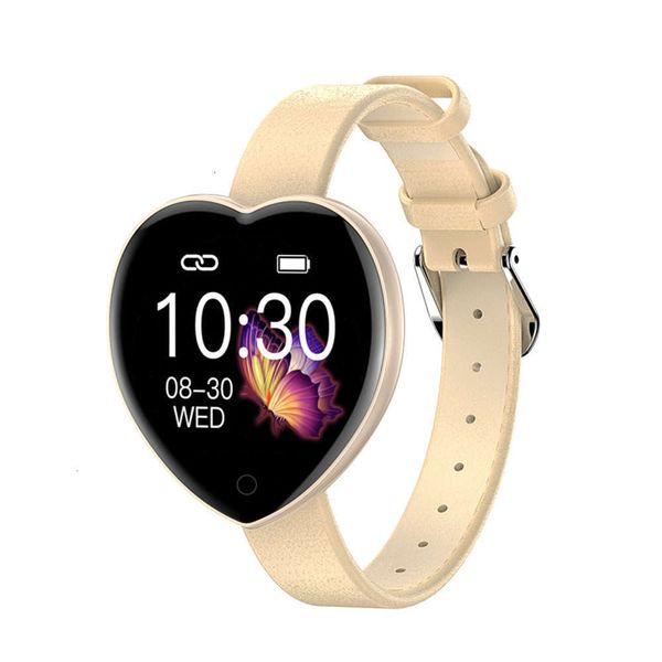 

shaped t520 female intelligent bracelet round square heart rate and blood prsure monitoring g