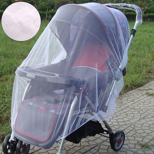 

mosquito net baby stroller pushchair mosquito insect shield net safe infants protection mesh stroller accessories1