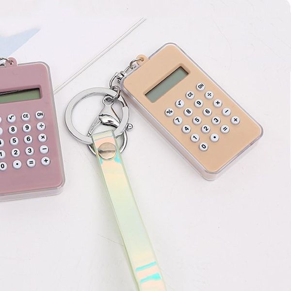 

1 шт. симпатичный портативный мини маленький портативный цифровой калькулятор мини лабиринт декомпрессионный калькулятор для офисных студент