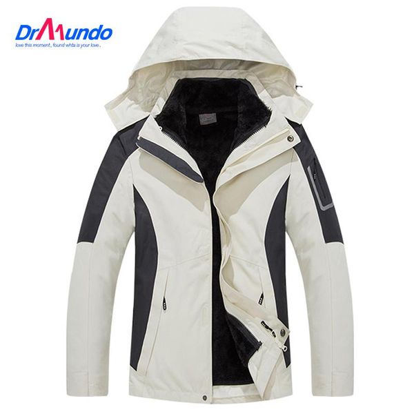 

2021 mens waterproof ski jacket warm fleece winter snow coat mountain ski-wear hoodies parka snowboarding jacket snow clothes