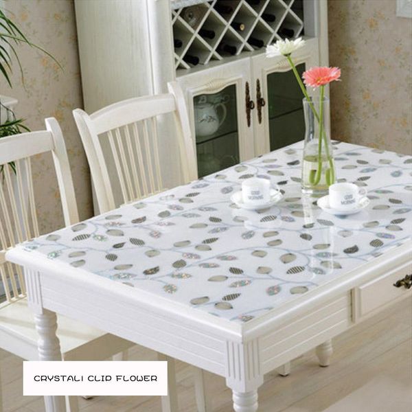 

прозрачная пвх скатерть, водонепроницаемая прямоугольник столовая ткань для стола для журнального стола для журнала для стола для стола для