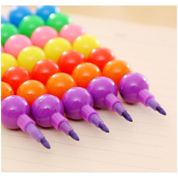

mohamm 1pc south korean smiley crayon candied gourd crayon pen creative stationery school supplies mohamm 1pc f bbyefb