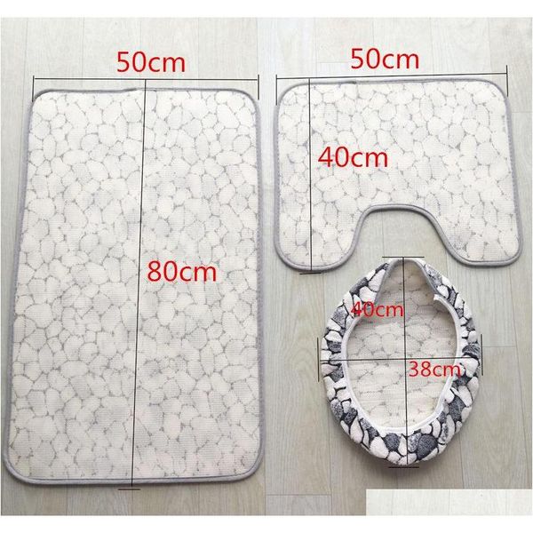 

modern printed toilet mat set anti slip bath mat set bathroom rug set shower room rugs toilet cover mat bathr sqcazq bbgargden