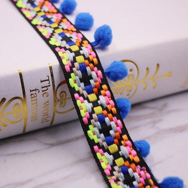 

10yards diy accessories tassel small hair ball cotton bohemian tassel trimming fringes for sewing clothes curtains decoration h bbyowm