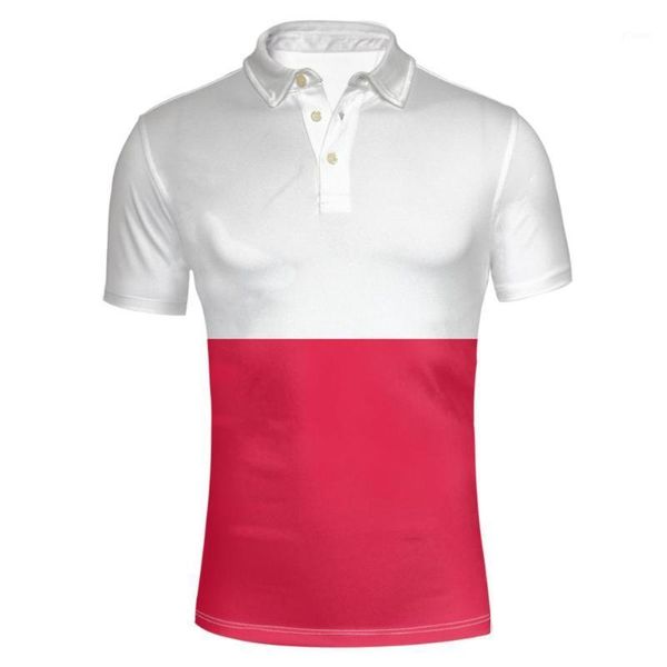 

poland youth diy custom name number pol shirt nation flag pl polska polish country college print p clothes1, White;black