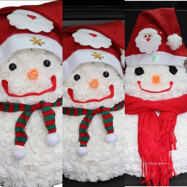 

factorynvcjsoap shipping friend girl imitation everlasting flower valentine decorations gift 30cm snowman christmas sea r cgxi