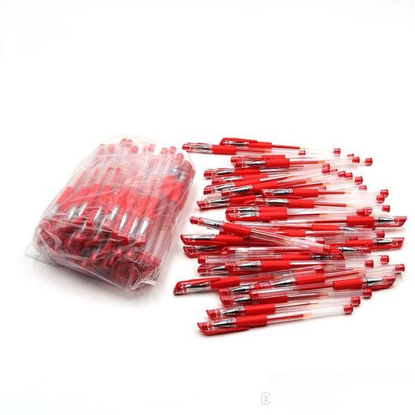 

office smooth writing gel pens school supplies student black red blue gel pens promotional removable ink students jllznu yummy_shop