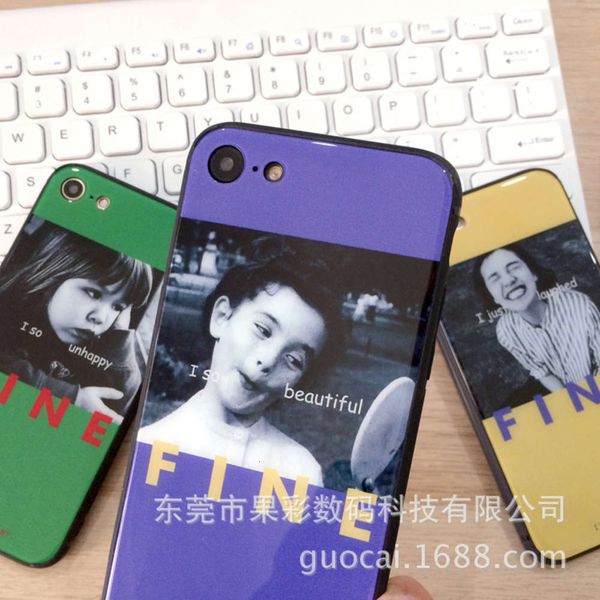 

x glass vip 7 / 8plus mirror soft edge black anti slip huawei oppo case