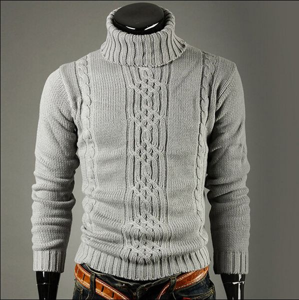 

male zone sweatshirt autumn high casual collar fine soft cashmere sweater solid pullovers homme jerseys hombre 4c6i, Black