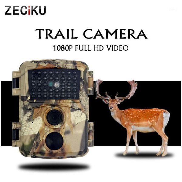 

cameras widlife hunting camera ip56 waterproof trail night vision ir led 12mp with 32gb tf card zeciku1