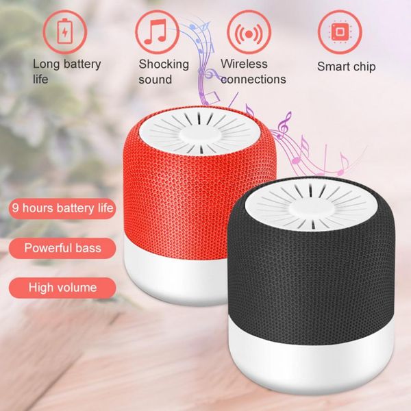 

m12 mini bluetooth 5.0 portable wireless speakers rechargeable portable speaker subwoofer music player loudspeaker speakers