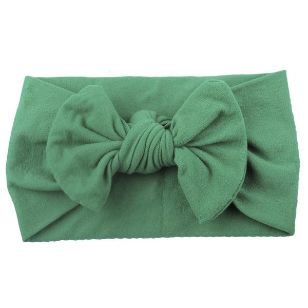 

1ajjgirl turban headband soft nylon headwraps bow baby knot headbands stretchy bands children little girls fashion hair
