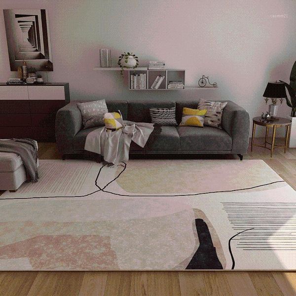 

carpet living room nordic ins light luxury sofa table blanket modern simple ins home room bedroom carpet1