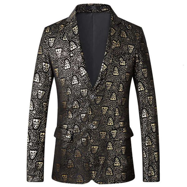 

2020 new men's blazer slim autumn casual suit wind coat personality youth trend to work, White;black