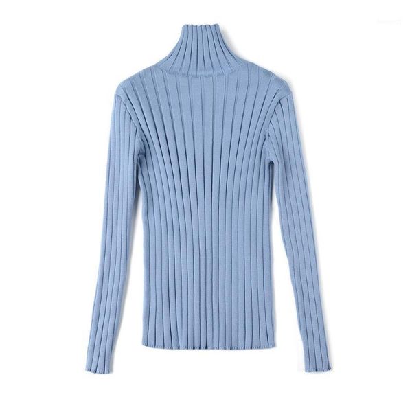 

chic autumn winter thick sweater pullovers women long sleeve casual 2020 turtleneck warm basic sweater knit jumpers, White;black