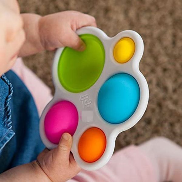 

new baby fat brain toys fine motor skills train fidget simple dimple toys early educational toys for baby gift simple dimple