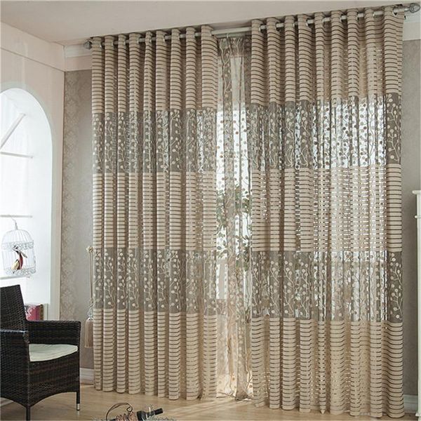 

gyv1012 modern yage 1pc sheer voile tulle curtains "customise" living room kitchen bedroom home decorative window