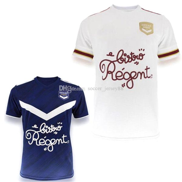 

2020 2021 girondins de bordeaux soccer jerseys maja kamano briand s.kalu home away 20 21 football men and kids shirt, Black;yellow