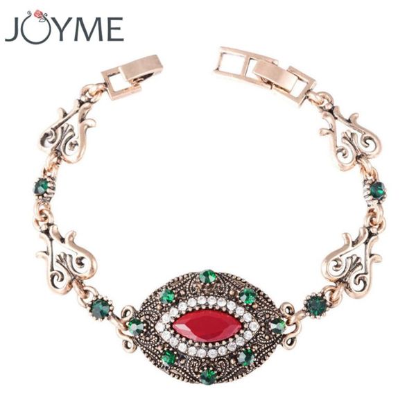 

charm bracelets women bohemian eye green crystal femme gold bracelet jewellery party & bangles bijoux gift, Golden;silver