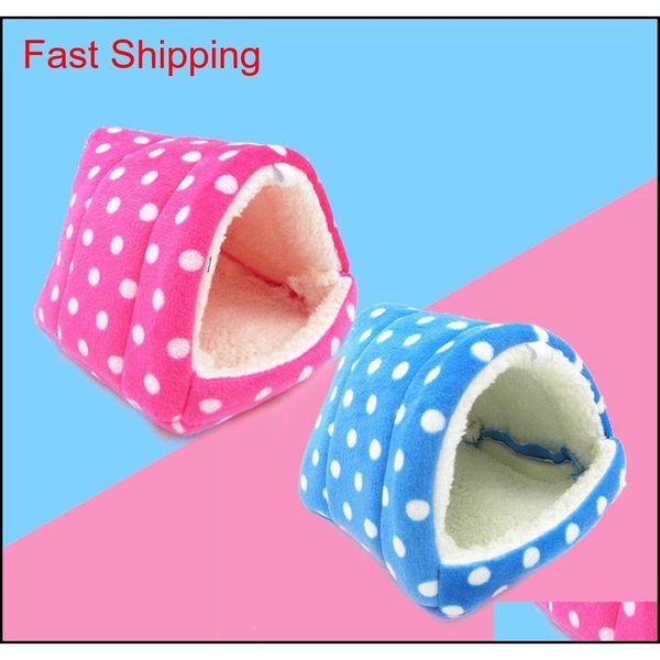 

pet warm soft house cave small animal pet hamster rat guinea pig hedgehog fleece c qylmax bde_luck