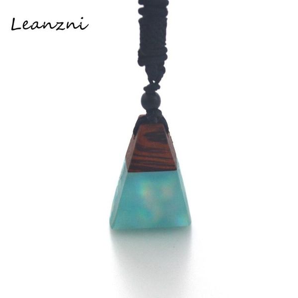 

fashion necklace pendant, wood resin collocation, admission epacket delivery, men's and women's special gift jewelry., Silver
