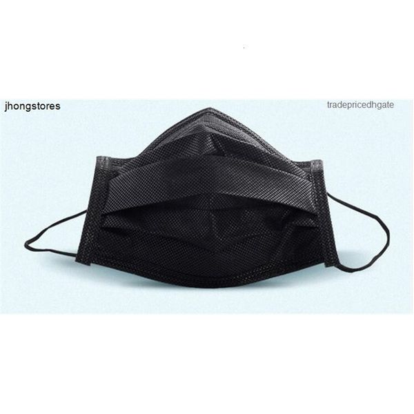 

shipin dhl stock soft protective safety face protection black mask level 95% du vb8x