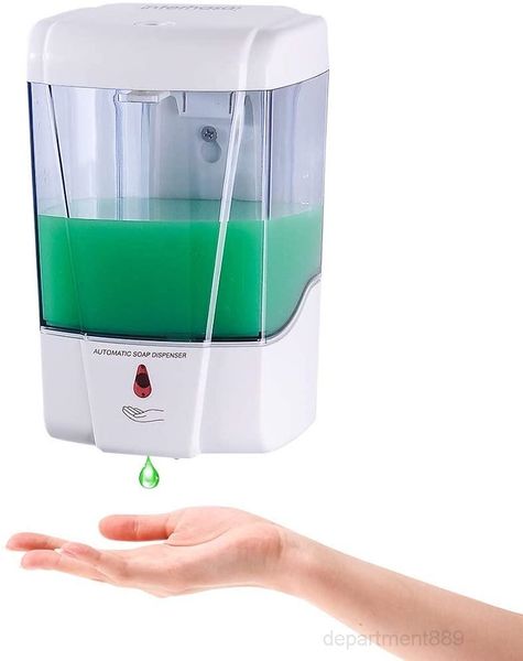 

automatic wall mount sanitizer 600ml/20oz touchless sensor hand soap dispenser for gel/liquid abs plast