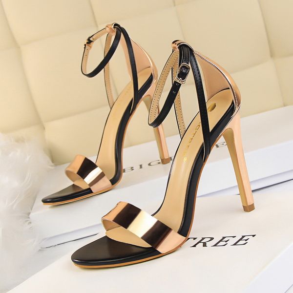 

women's bombs will see 2020 high-heeled shoes eleven inches ladies in high heels, party sandals. 9nwl, Black