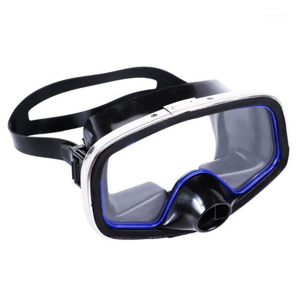 

diving masks men women goggle breathe silicone strip anti fog big nose adjustable swimming mask wide lens protective underwater1