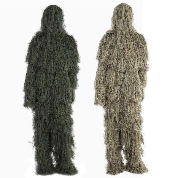 

hunting sets camouflage ghillie suit secretive aerial shooting clothes sniper suits pretend clothing outdoor sport, Camo