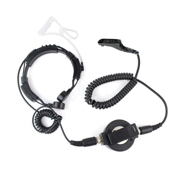 

walkie talkie large round waterproof pcatheter earphone for motorola xpr6550 xirp8268 dp3400 dgp4150 xbr6300