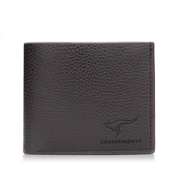 

men's wallet fashion slim wallets men pu leather bifold short credit card holders coin purses business purse male, Red;black