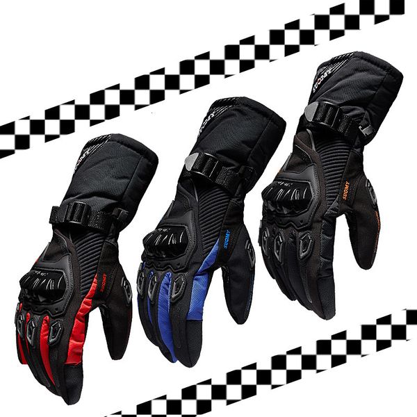

winter suomy motorcycle gloves warm 100% waterproof windproof guantes moto luvas touch screen motosiklet eldiveni protective t191108