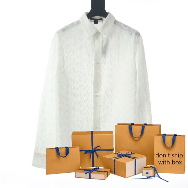 

men's dress shirts daily business shirt obscure letter pattern mens all season fashion long sleeve solid color men clothing, White;black