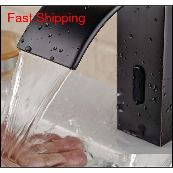 

chrome matic hand touch tap cold mixer battery power sensor faucet bathroom jllfun xmh_home