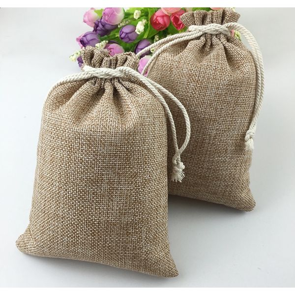 

1520см drawstring sack подарочные пакеты джуточная упаковка дисплей дисплей ювельные изделия подарочная сумка свадебные упаковочные сумки дл