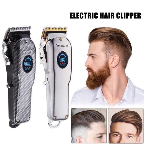 

usb rechargeable hair clipper cordless haircut machine oil head hair cutter