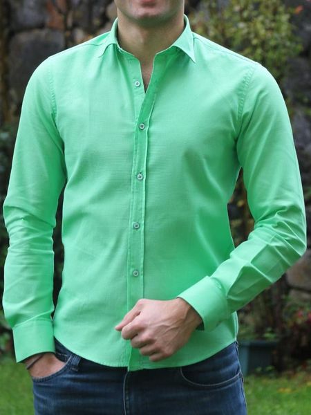 

mens slim fit shirt, White;black